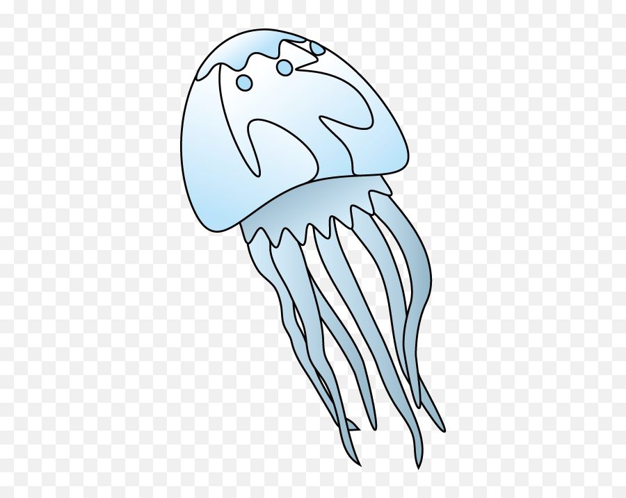 Jellyfish Clip Art 4 - Jellyfish Clip Art Emoji,Jellyfish Clipart