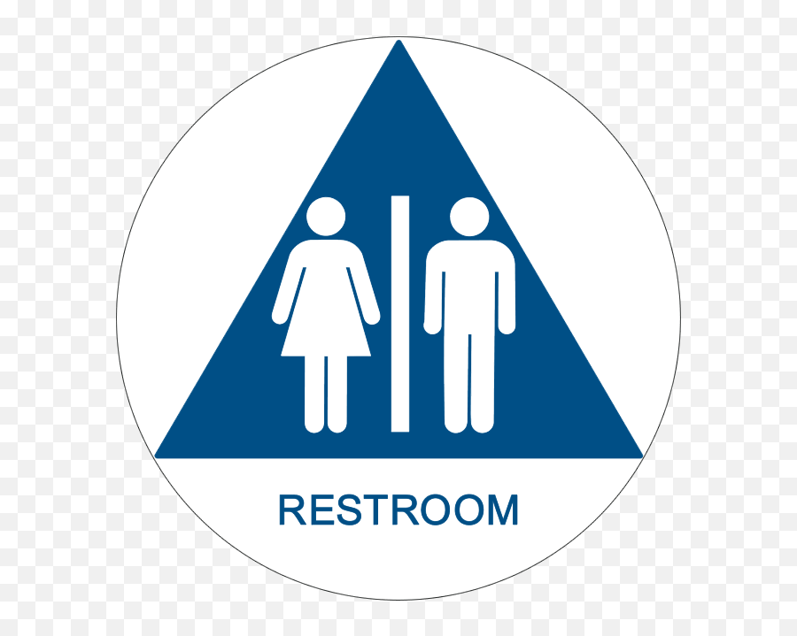 Unisex Bathroom Signs - Black And White Staff Bathroom Signs Emoji,Bathroom Sign Clipart