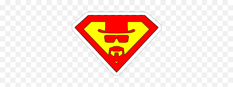 Amcu0027s Breaking Bad Heisenberg As Superman Super Hero Logo - Heisenberg Emoji,Breaking Bad Logo