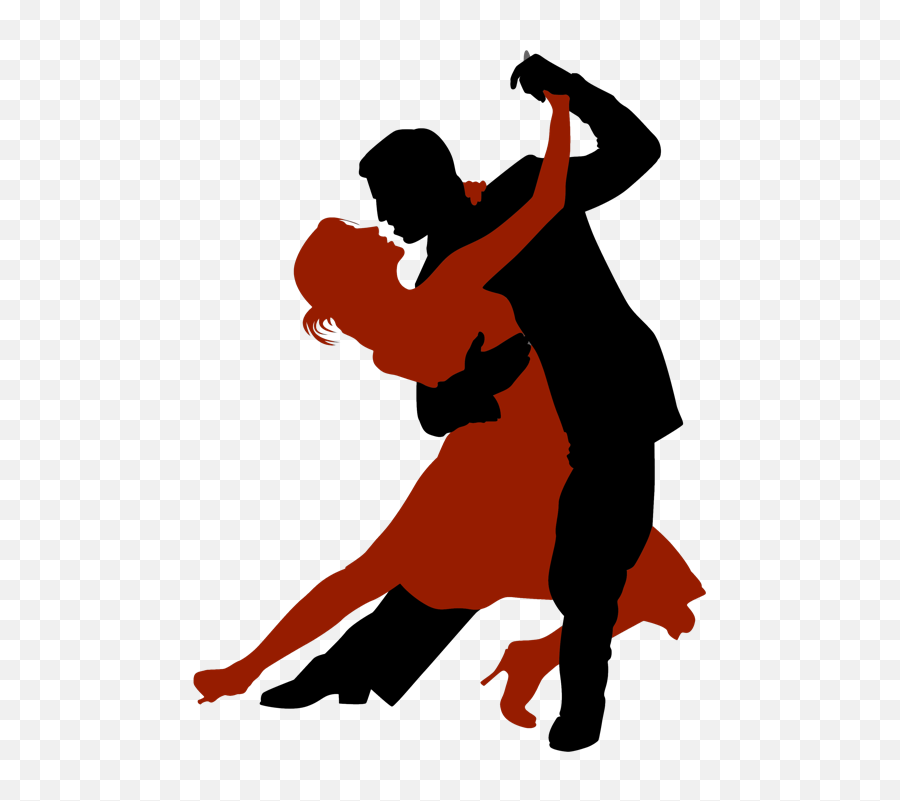 Ballroom Dancing Silhouette Clipart - Salsa Dancing Clipart Emoji,Dance Silhouettes Clipart