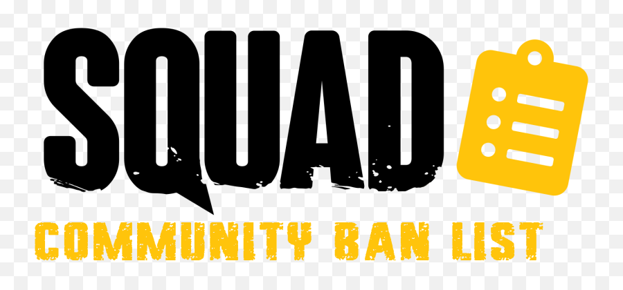 Squad Community Ban List Emoji,Banned Logo