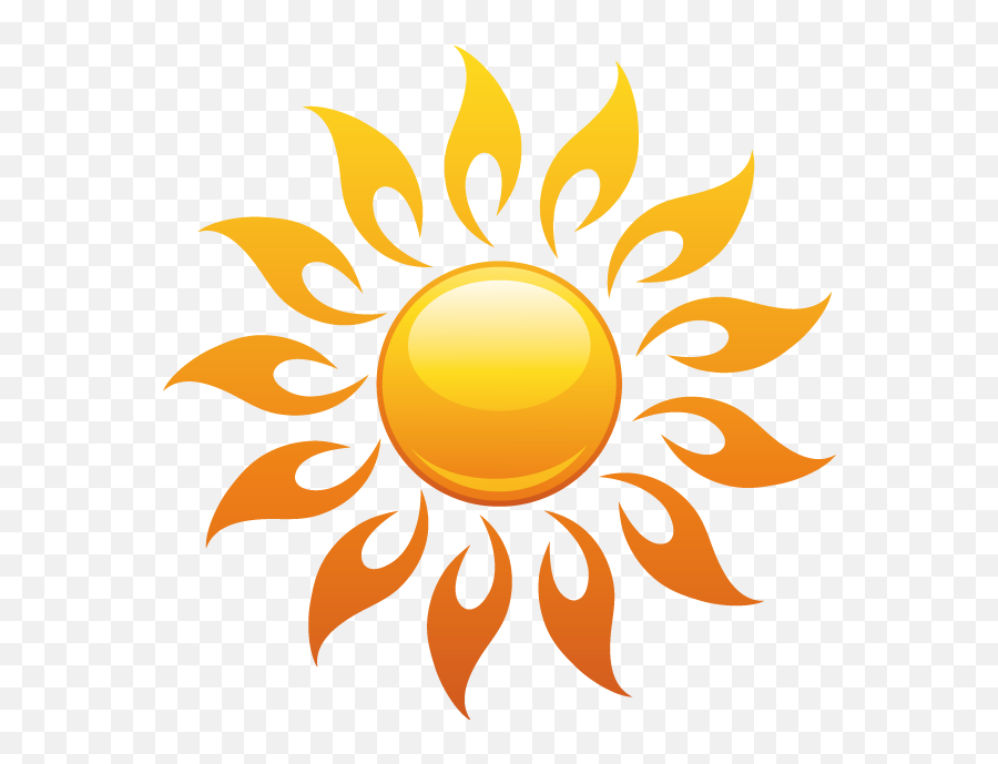 Coastal Sun Logo Clip Art At Clkercom Vector - Sol Png Sin Emoji,Sol Logo