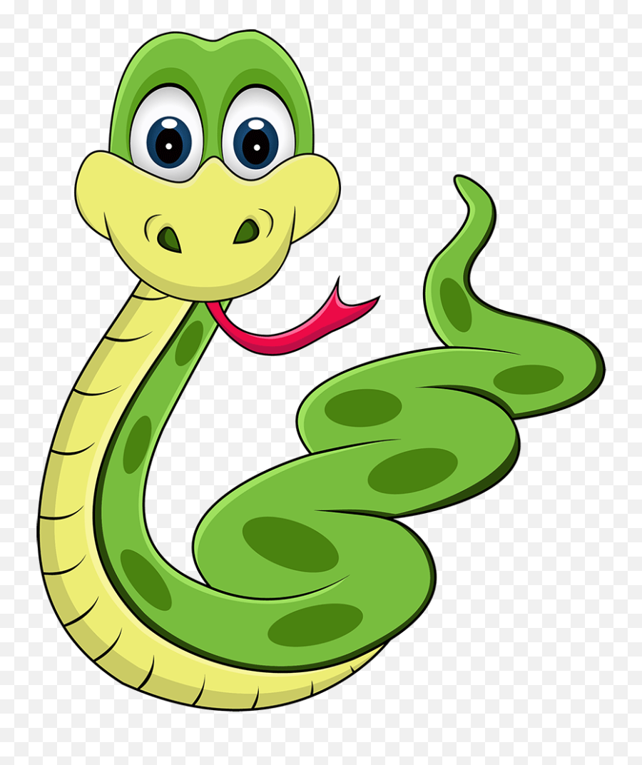 Cartoon Snake Clipart - Snake Clipart Emoji,Snake Clipart