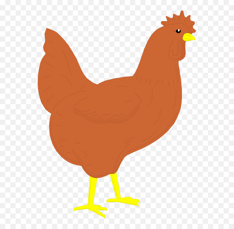 Cheap Chicken Clipart - Brown Hen Clipart Emoji,Hen Clipart
