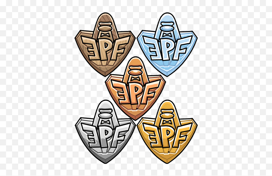 Club Penguin Elite Penguin Force Badges - Club Penguin Club Penguin Epf Badge Emoji,Club Penguin Logo