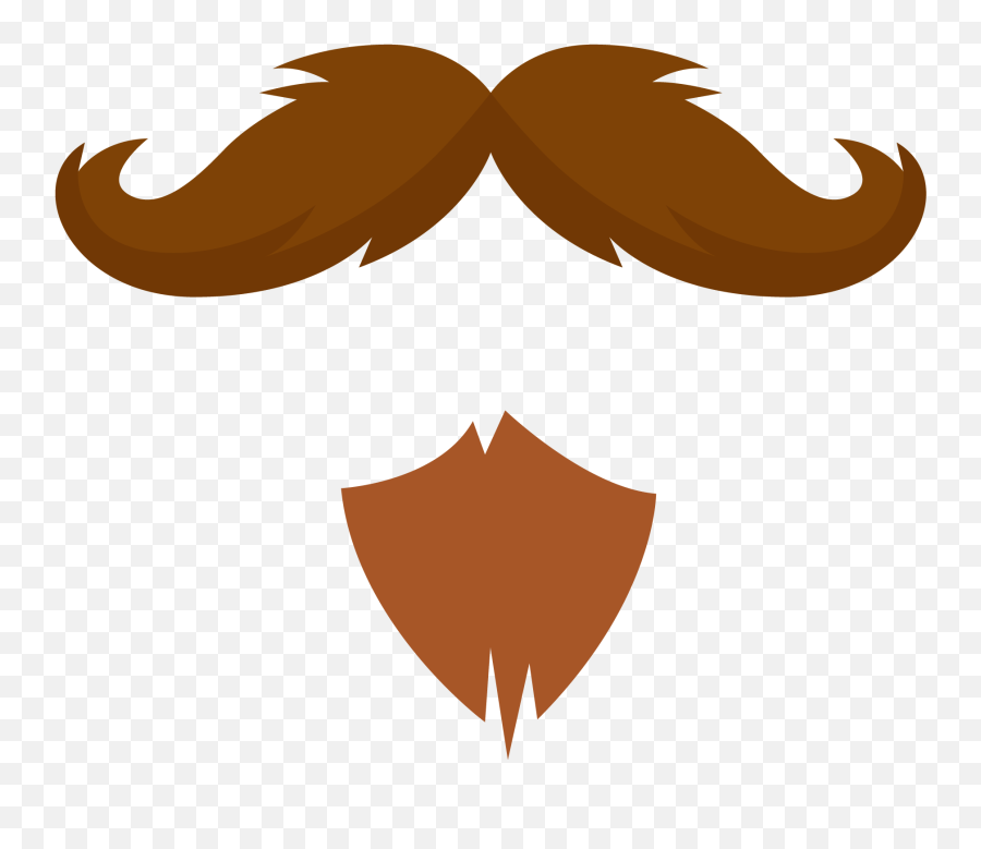 Download Mustache Beard Png Free - Clipart Beard Png Emoji,Beard Png