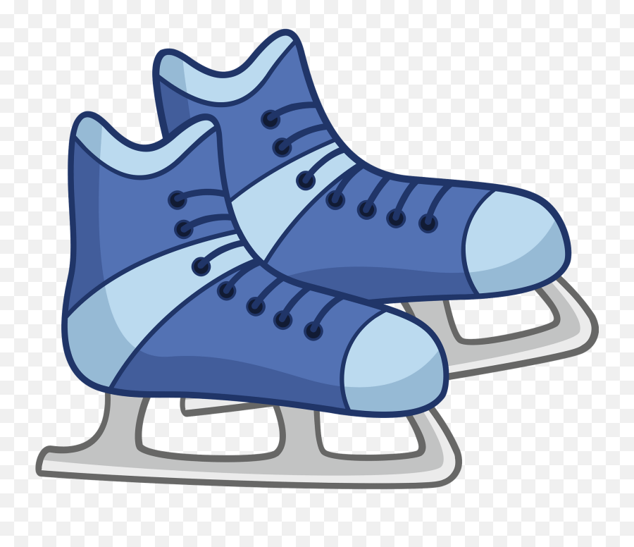 Ice Hockey Skate Clipart - For Women Emoji,Ice Skating Clipart