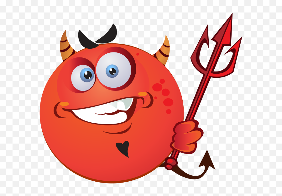Devil Emoji Decal - Smiley,Devil Emoji Transparent