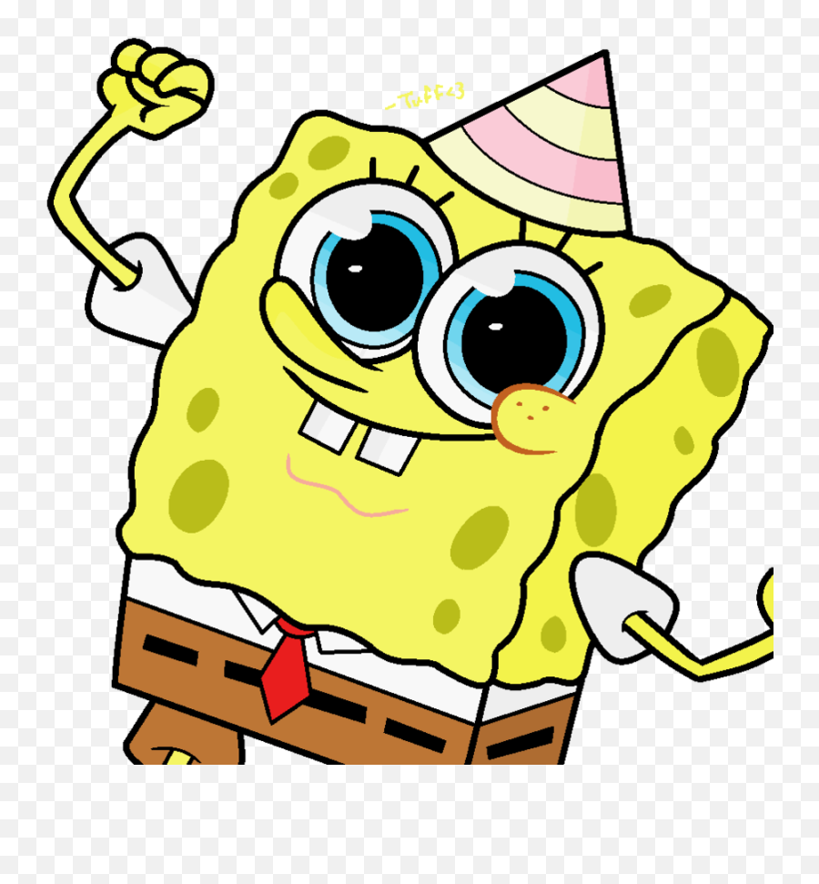 Transparent Spongebob Party - Spongebob Birthday Clipart Emoji,Spongebob Png