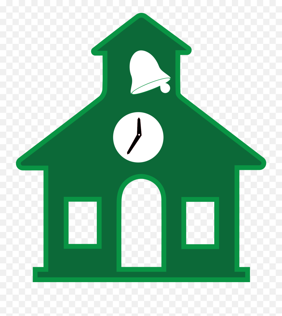 Transparent School House Clipart - School House Clip Art Free Emoji,School House Clipart