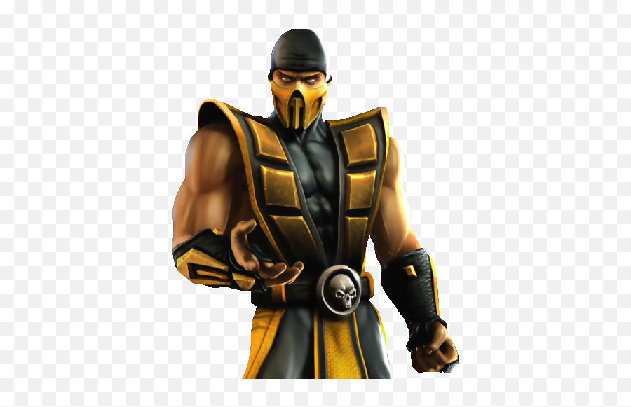 Mortal Kombat Scorpion - Mortal Kombat Characters Fighting Mortal Kombat Scorpion Png Emoji,Mortal Kombat Png