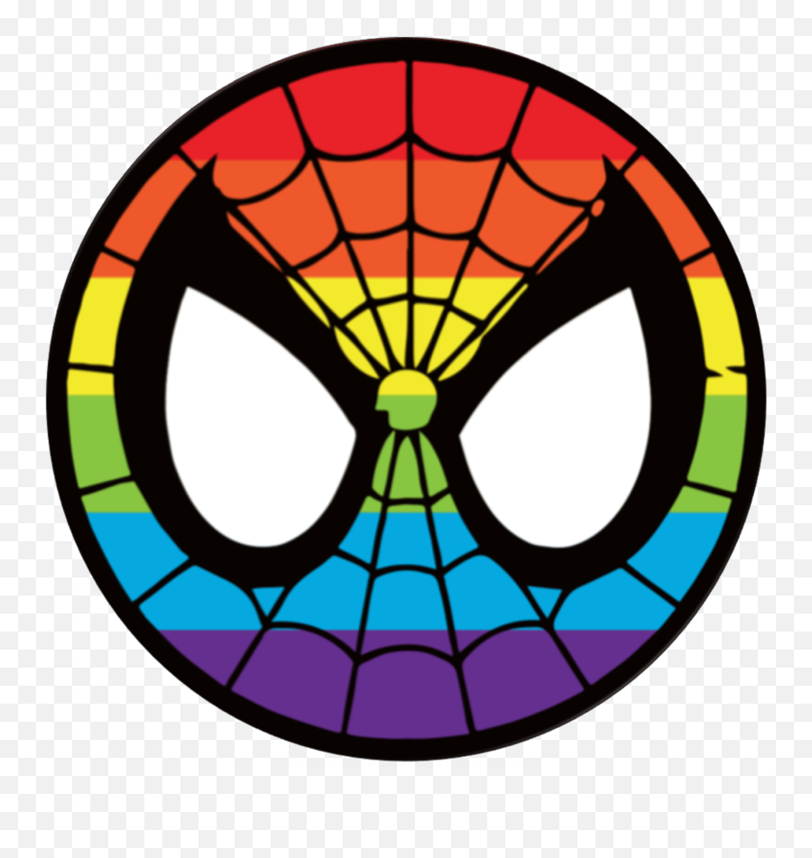 Marvel Logo Spider - Man Symbol Pride Inside Pulse Fictional Character Emoji,Marvel Logo