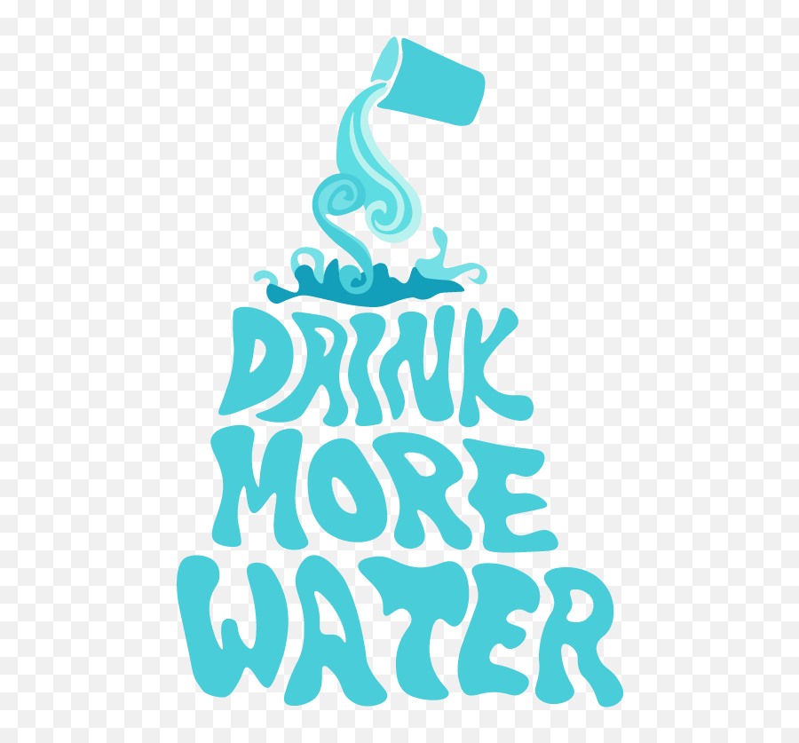 Drink More Water Clipart Transparent - Cartoon Drink Water Png Emoji,Drinking Water Clipart