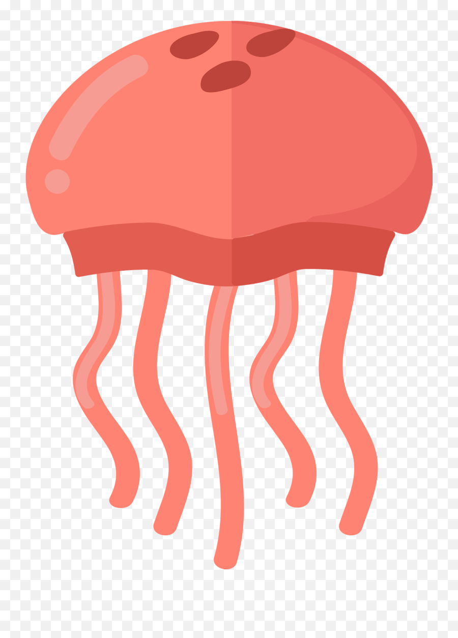 Jellyfish Clipart - Soft Emoji,Jellyfish Clipart