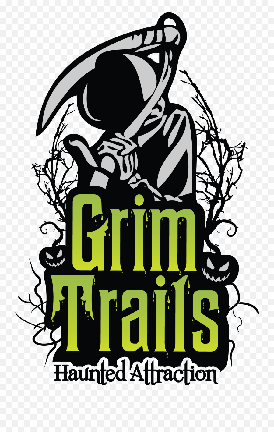 Grim Trails Haunted House And Attractions Louisville Kyu0027s - Grim Trails Emoji,Haunted Mansion Logo