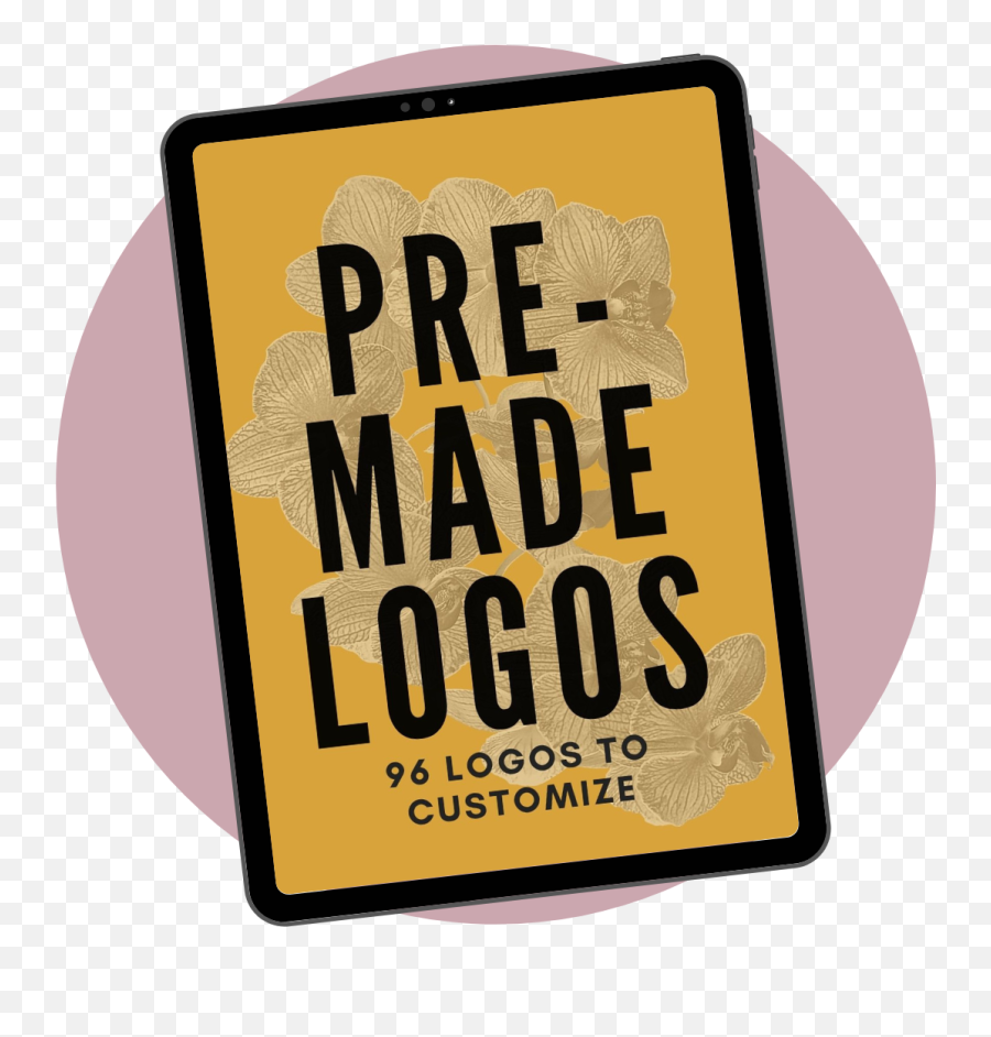 The Plan Workbook Sales Page - Language Emoji,Pre Made Logo