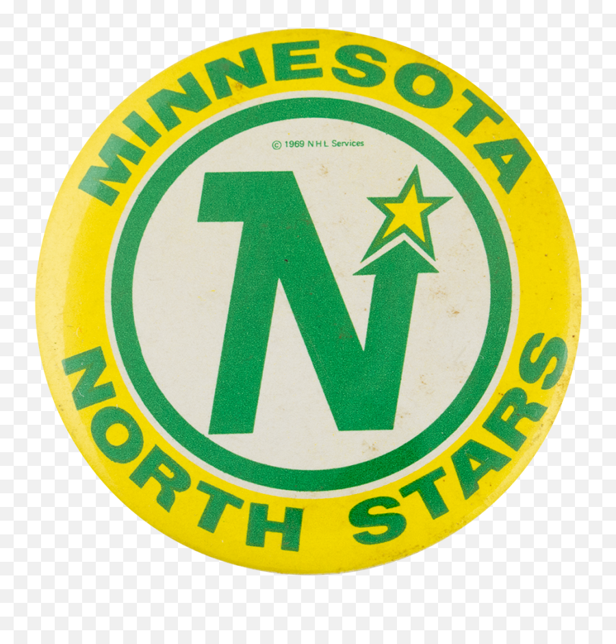 Minnesota North Stars Busy Beaver Button Museum - Minnesota North Stars Emoji,Dallas Stars Logo