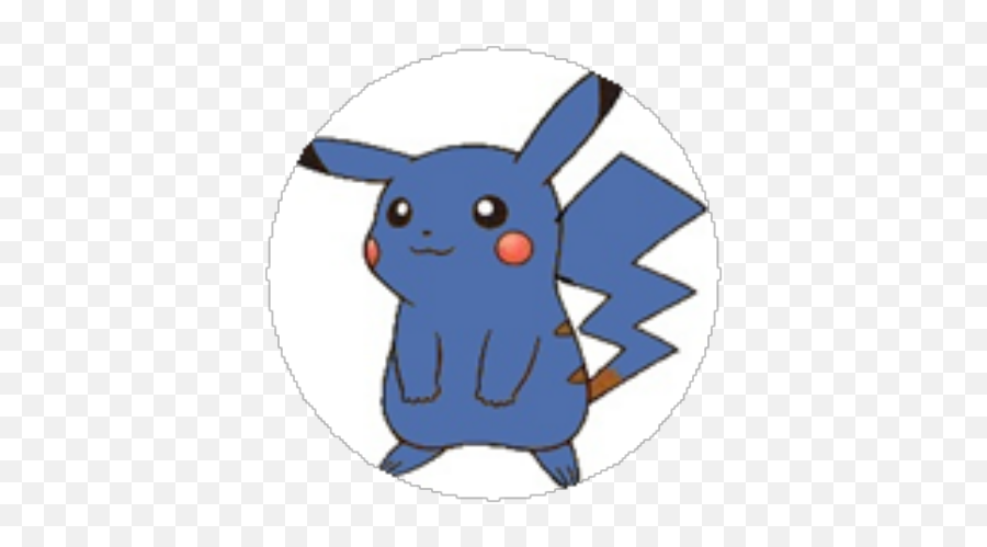 Sea Blue Pikachu - Roblox Emoji,Cute Pikachu Png