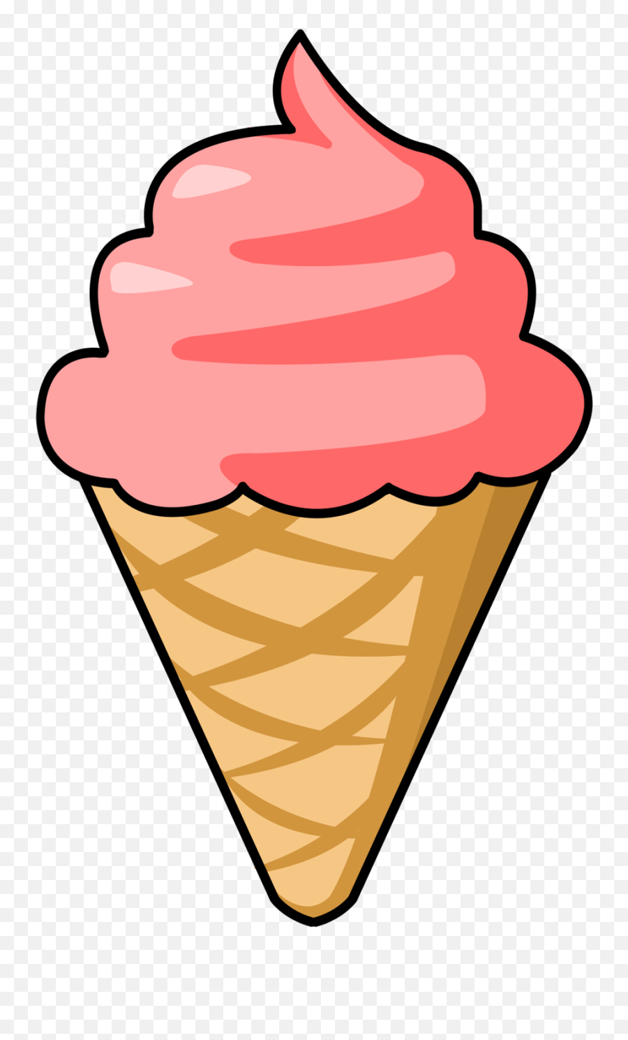 Ice Cream Cone Clip Art Summer Clipart Ice Image 3 - Clipartix Clip Art Ice Cream Emoji,Summer Clipart