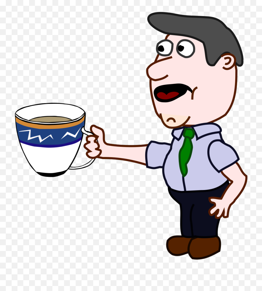 Man Holding Cup Svg Vector Man Holding Cup Clip Art - Svg Emoji,Cupped Hands Clipart