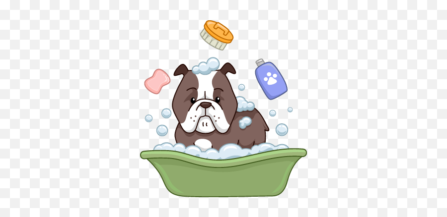 Guide To Dog Cleaning And Grooming Rspca Pet Insurance Emoji,Taking A Shower Clipart