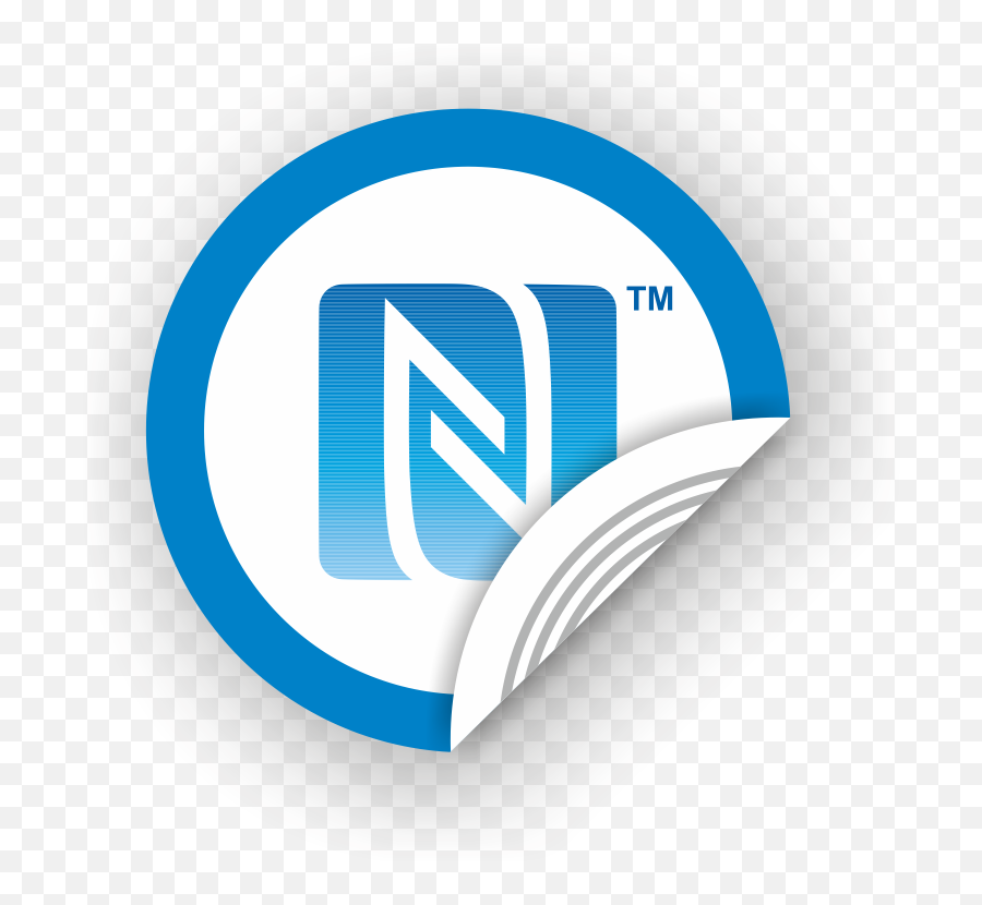Nfc Sticker 50mm With N - Simbolo Nfc Emoji,Nfc Logo