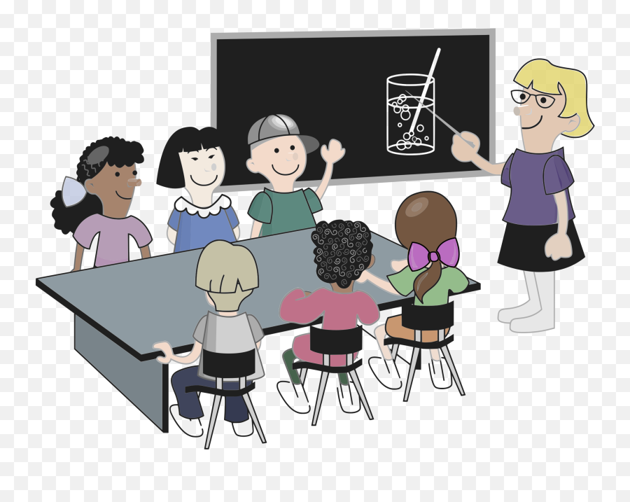 Download Child Clipart Diversity - Kids Classroom Cartoon Png Emoji,Diversity Clipart