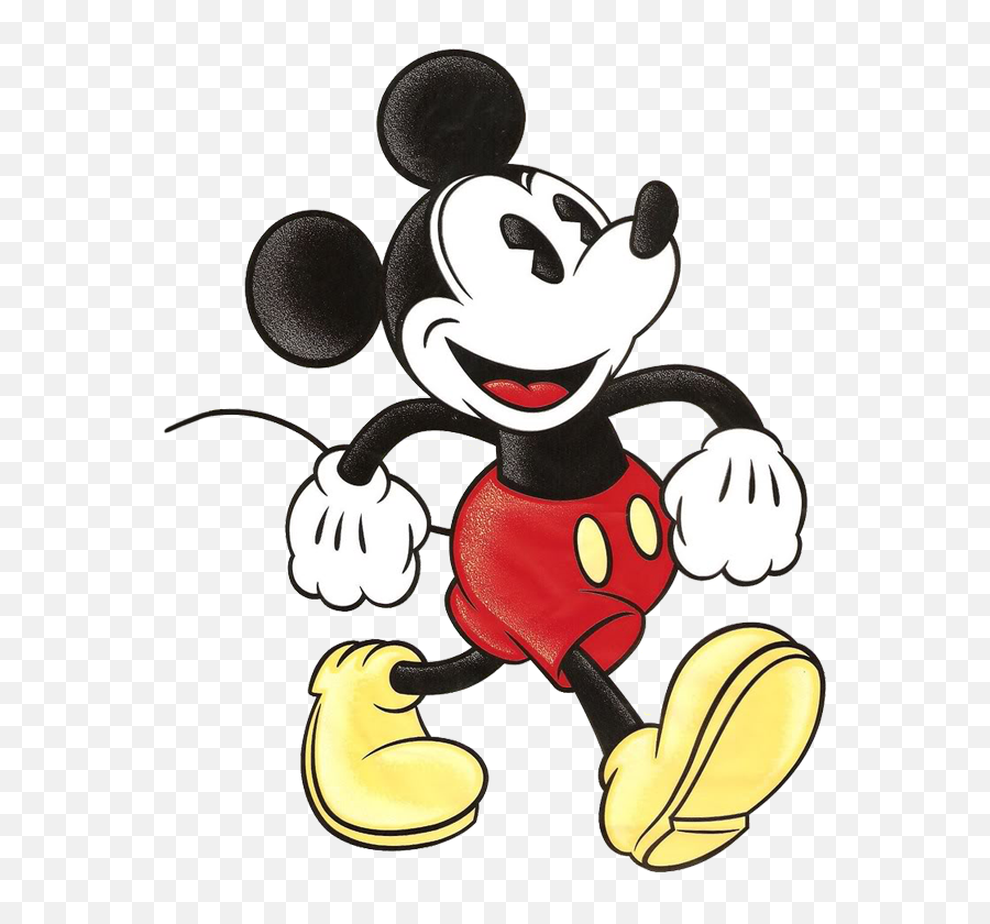 Clipart Gallery Old Mickey Mouse Clipart Gallery Old Mickey - Vintage Mickey Mouse Retro Emoji,Mickey Mouse Clipart