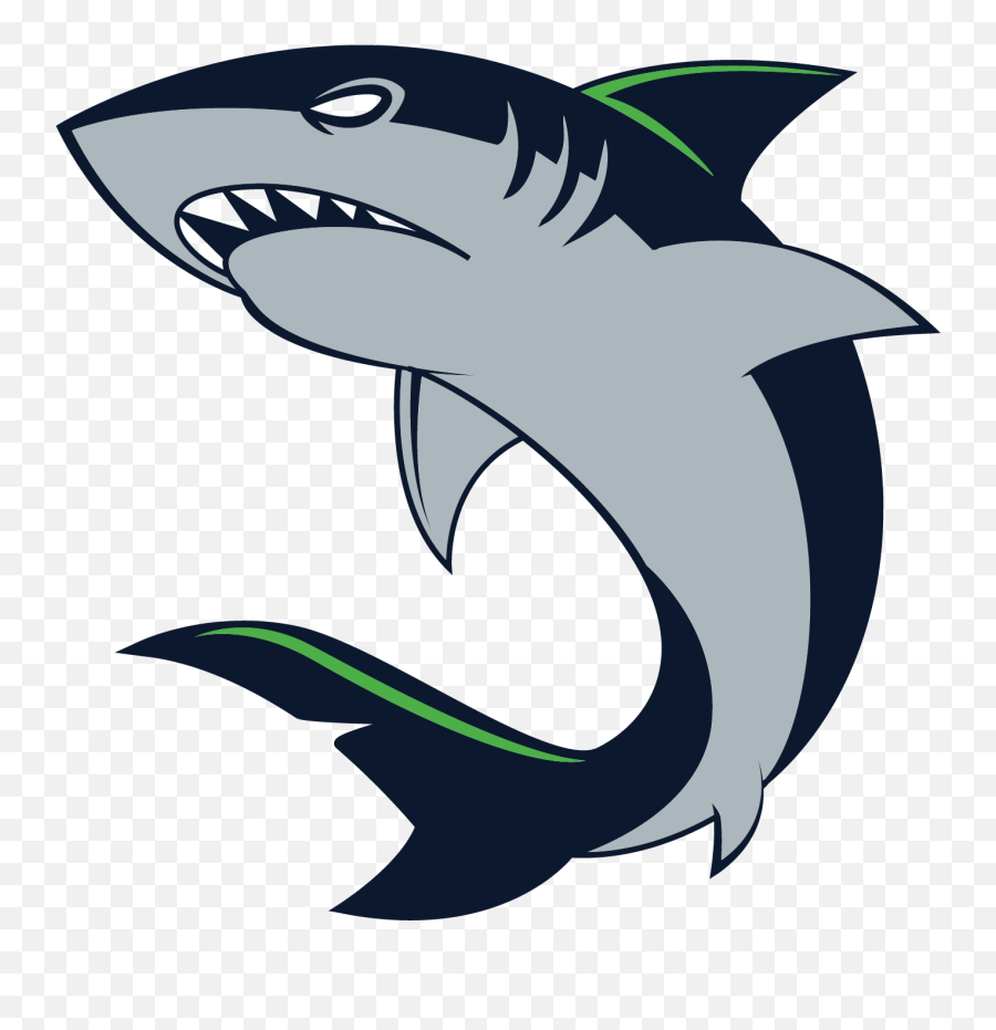 Vector Outline Shark - Shark Vector Emoji,Shark Clipart Black And White