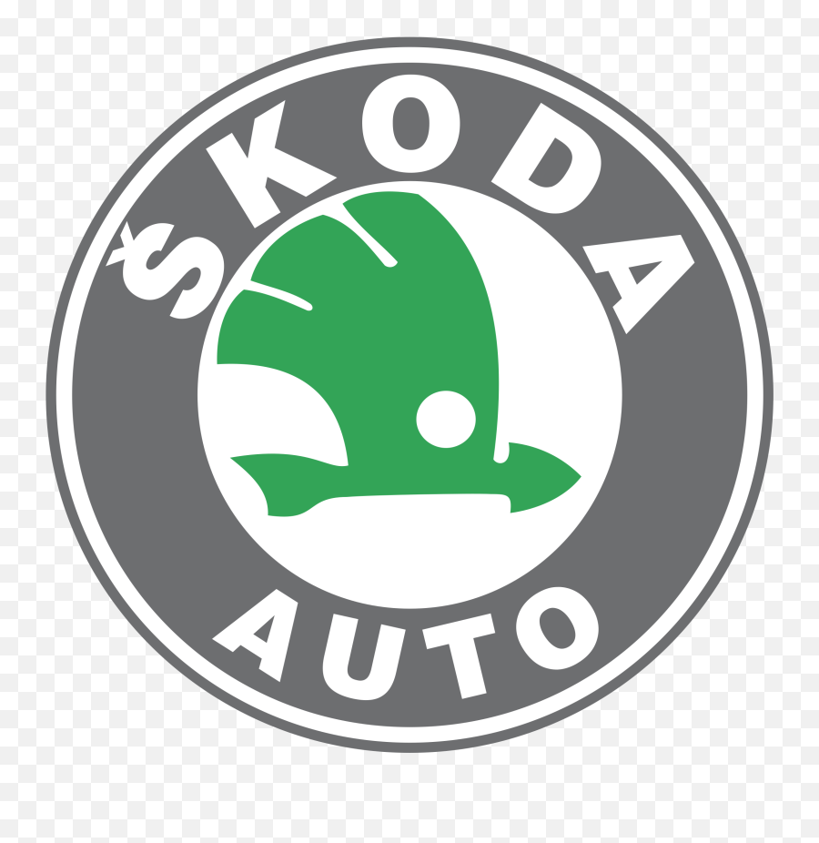 Skoda Auto Logo Png Transparent Svg - Skoda Logo Drawing Emoji,Skodan Logo