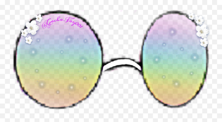 Pin Em Gacha Life - Gacha Life Clothes Edit Rainbow Emoji,Anime Glasses Png