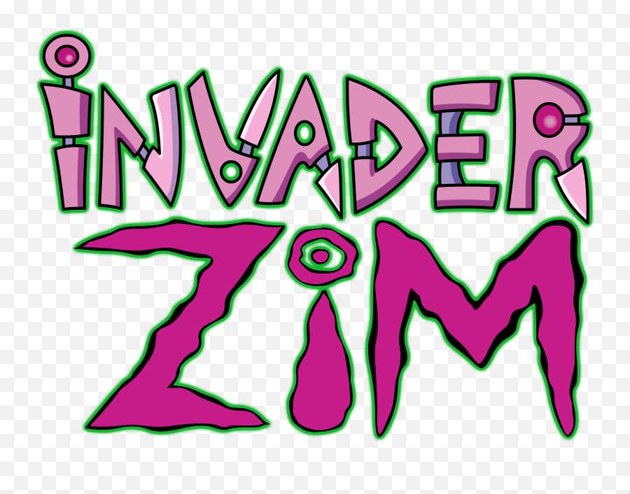 Pin - Invader Zim Logo Vector Emoji,Invader Zim Png
