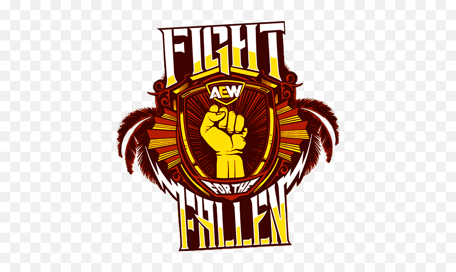 Aew Fight For The Fallen - Aew Fight For The Fallen Logo Emoji,Aew Logo