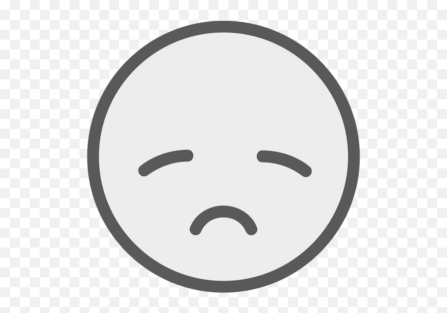 Icon Sad Face Clipart Transparent - Clipart World Emoji,Sad Face Transparent