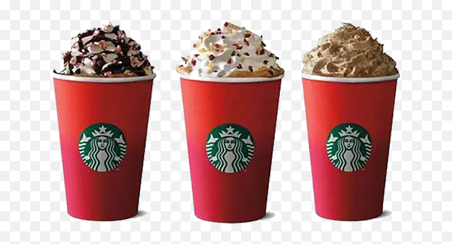 Download Coffee Cup Espresso Latte - Starbucks Christmas Drinks Png Emoji,Starbucks Cup Clipart