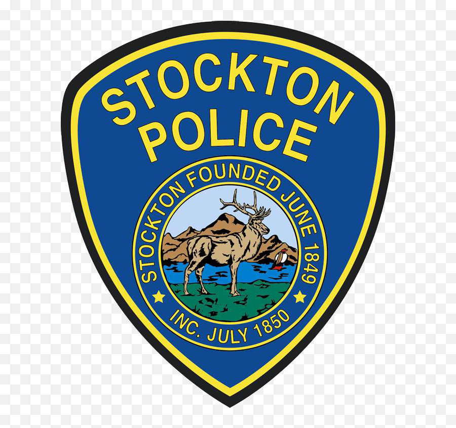 The Stockton Police Department Underlining The U0027community Emoji,Pd Logo