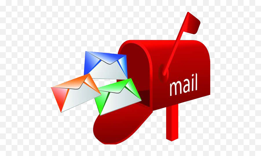 Clip Art Christmas Mail Carrier Letter - Mail Clipart Emoji,Mailbox Clipart