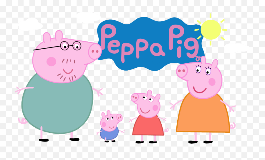 Peppa Pig Family - Imagenes Peppa Pig Png Emoji,Peppa Pig Png