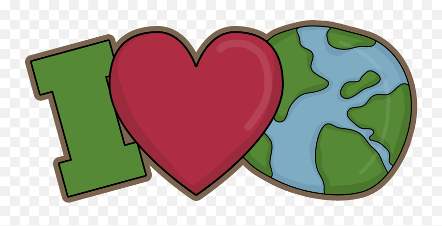 Earth Day Clipart Love Other - Love The Earth Kindergarten Emoji,Earth Day Clipart