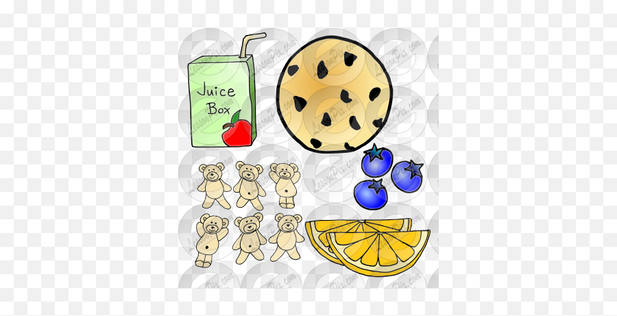 Snacks Picture For Classroom Therapy - Juicebox Emoji,Snacks Clipart