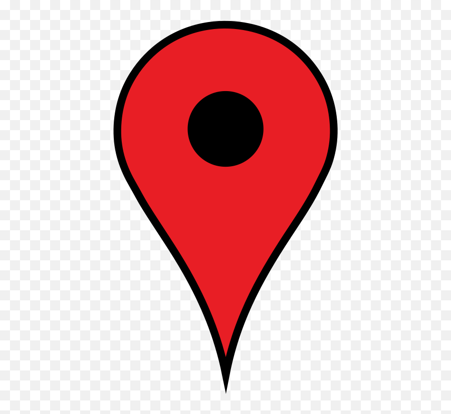 Google Maps Pin Blue Svg Clip Arts 600 - Map Pin Png Emoji,Google Clipart