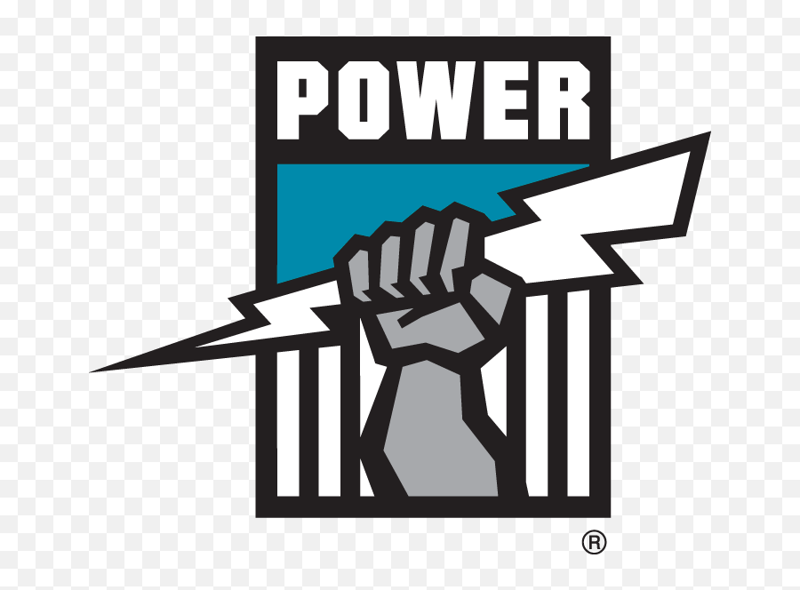 Adelaide - Afl Port Adelaide Logo Emoji,Power Clipart