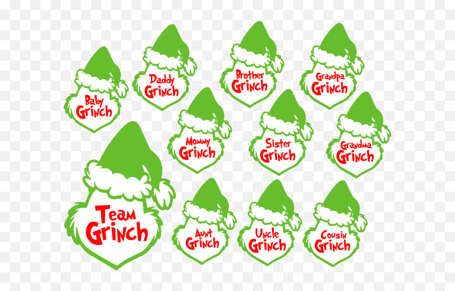 The Grinch Svg Bundle The Grinch Face The Grinch Hand - Language Emoji,Grinch Face Clipart
