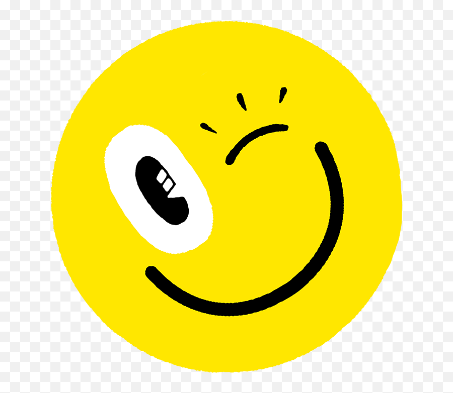 Wink Smiley Face Transparent - Happy Emoji,Smiley Face Transparent
