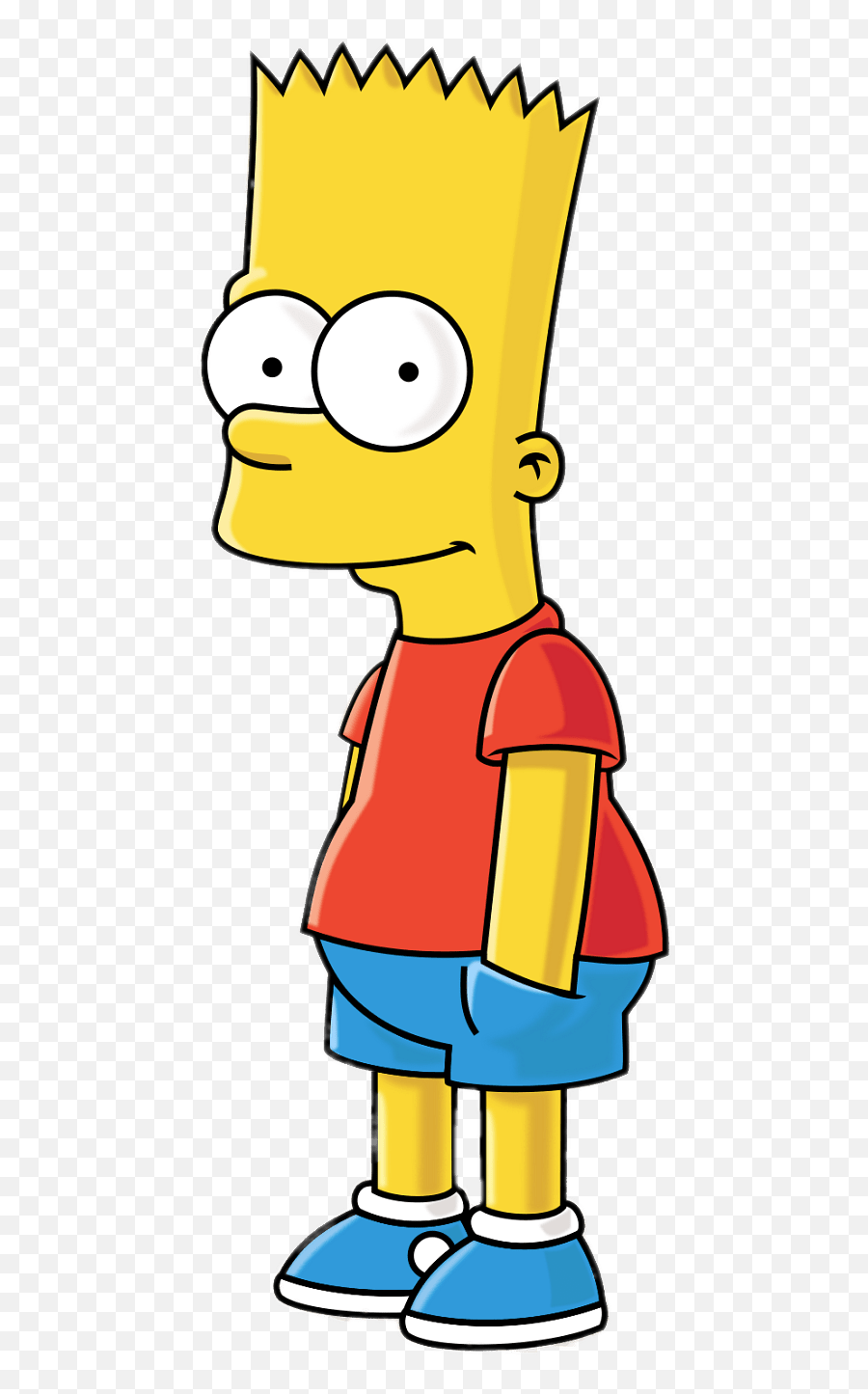 Check Out This Transparent Bart Simpson - Bart Simpson Hands In Pocket Emoji,Bart Simpson Transparent