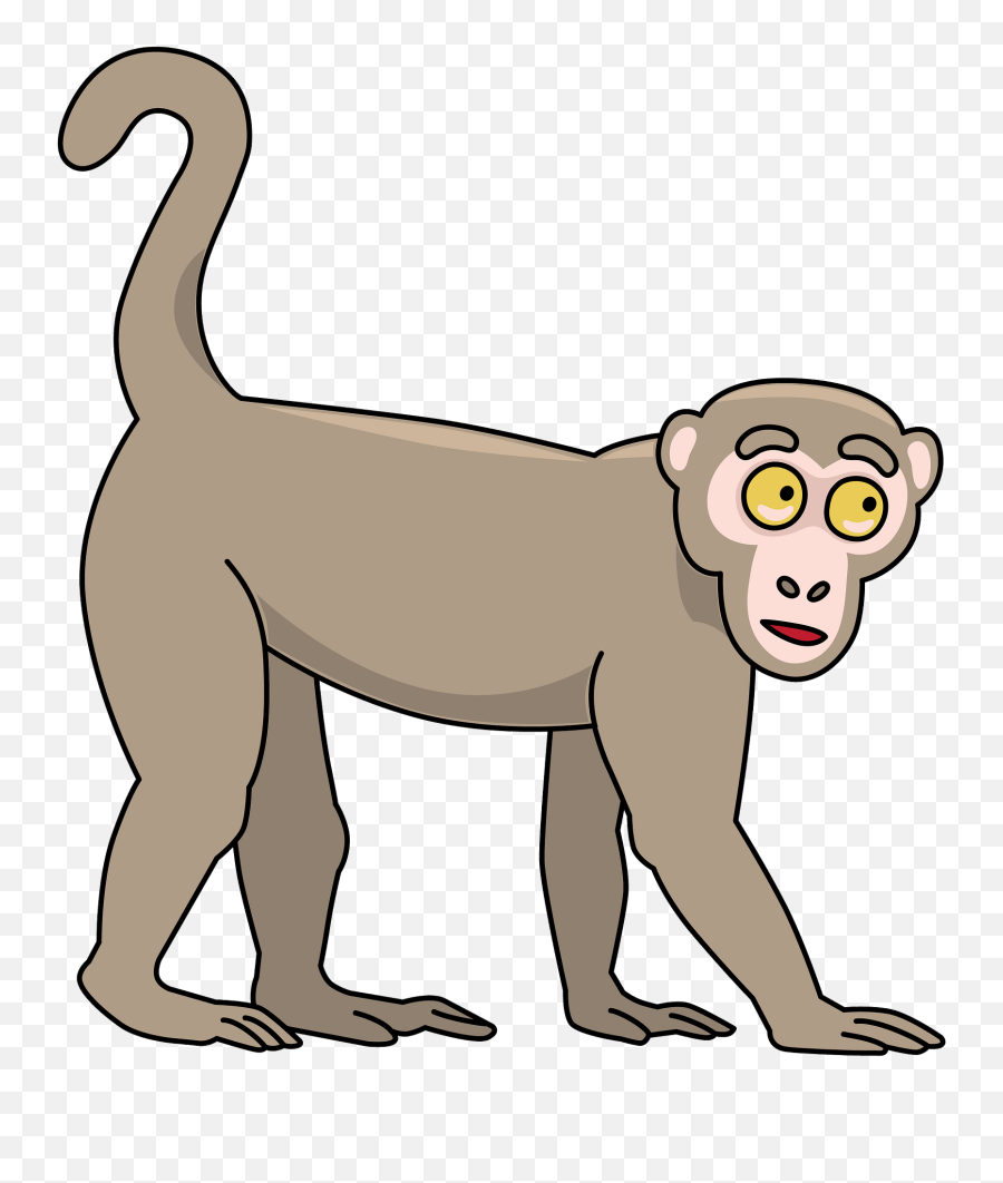 Monkey Clipart - Monkey Clipart Emoji,Clipart Monkey