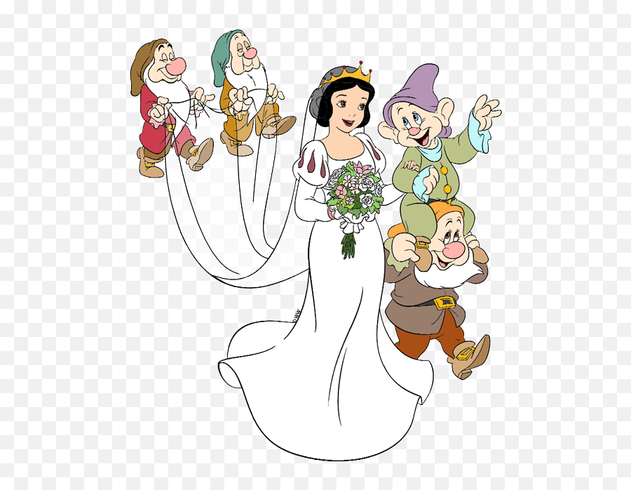 Download Snow White Clipart Dopey - Snow White As A Bride Emoji,Snow White Clipart