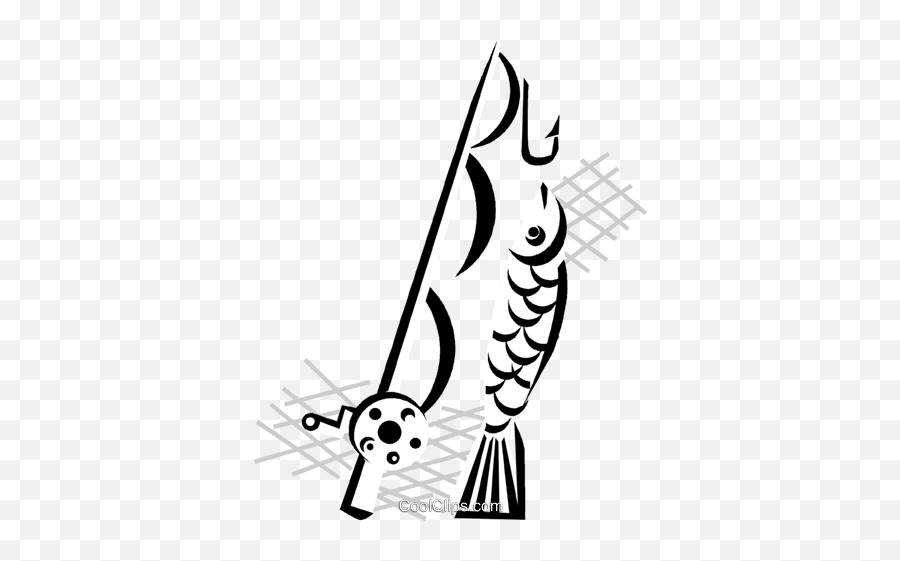 Fishing Rod Royalty Free Vector Clip Art Illustration - Language Emoji,Fishing Rod Clipart