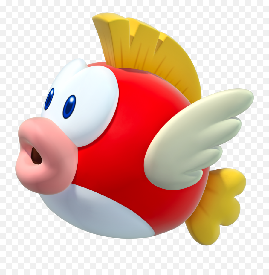 Super Mario Maker - Super Mario Fish Hd Png Download Cheep Cheep Emoji,Super Mario Maker Png