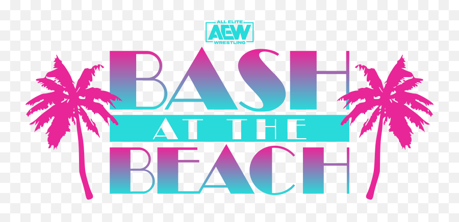 Aew Beach Break - Aew Bash At The Beach Logo Emoji,Aew Logo